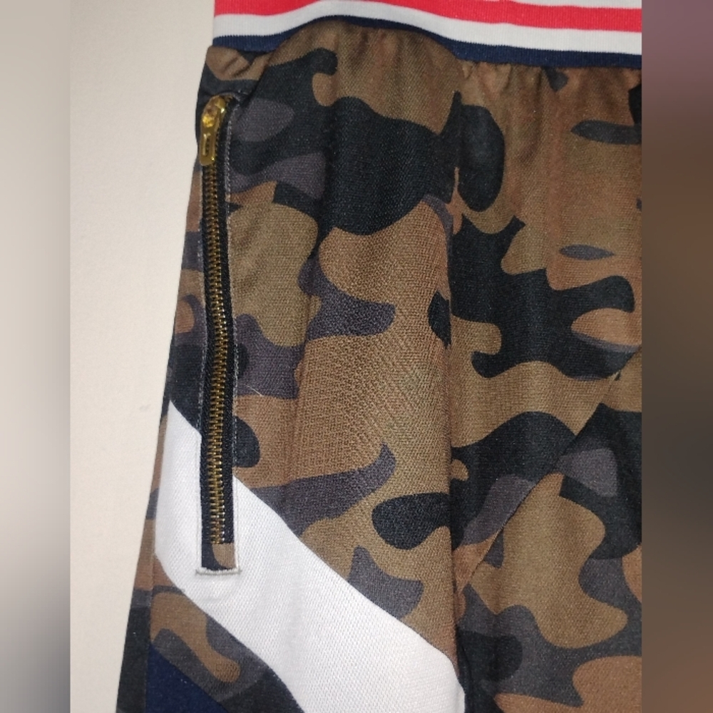 Kith x Adidas Shorts Adult large Brown Camo Soccer Match Short Rays Home Mens - Picture 7 of 16